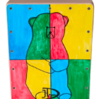 Dětský cajon DC-003 Model Medvídek