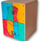 Dětský cajon DC-003 Model Medvídek