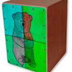 Dětský cajon DC-003 Model Medvídek